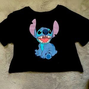 Disney stitch crop top